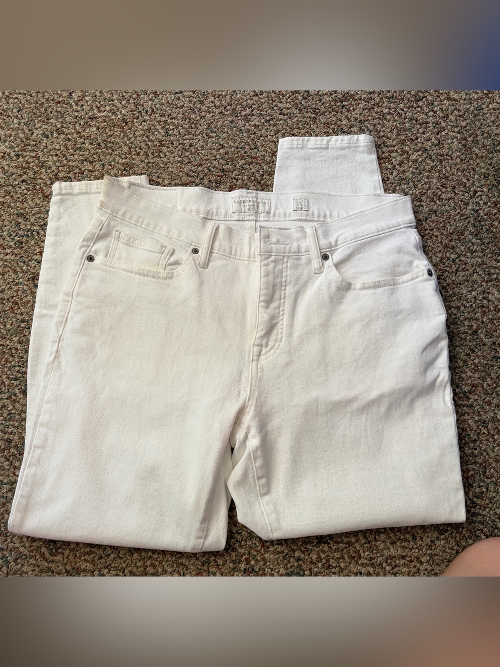 White Women's Lucky Brand Stretch Jeans
